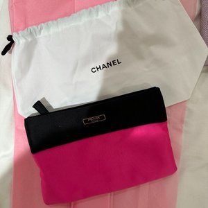 Chanel & Prada makeup bags